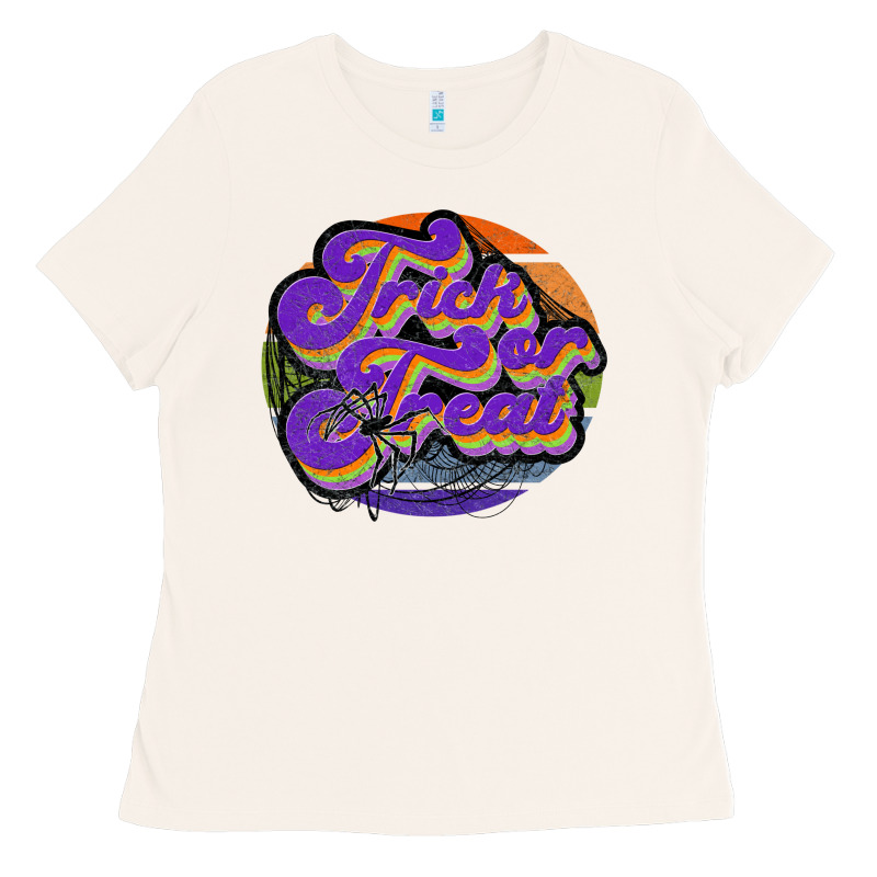 Trick Or Treat Ladies Tee by JahusDesignShop | Teevron