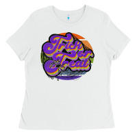 White trick or treat Ladies Tee - JahusDesignShop