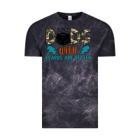 Cloud Black dads with beards are better Vintage Tee - JahusDesignShop