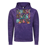 Cloud Purple nurse nurse nurse Vintage Hoodie - NancyCooperArtShop
