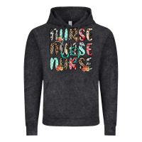 Vintage Black nurse nurse nurse Vintage Hoodie - NancyCooperArtShop