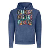 Vintage Denim nurse nurse nurse Vintage Hoodie - NancyCooperArtShop