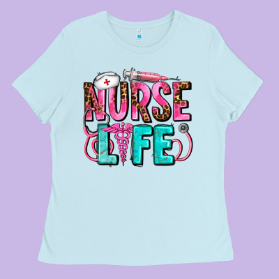 Nurse Life Ladies Tee Designed By Adodesignshop