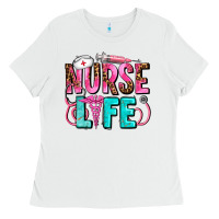 White nurse life Ladies Tee - AdoDesignShop