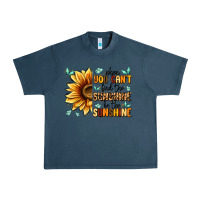 Midnight Navy when you can't find the sunshine be the sunshine Urban Heavy Tee - MaliasSmallBusiness