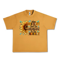 Peanut Butter when you can't find the sunshine be the sunshine Urban Heavy Tee - MaliasSmallBusiness