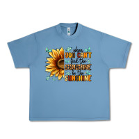 Pebble Blue when you can't find the sunshine be the sunshine Urban Heavy Tee - MaliasSmallBusiness