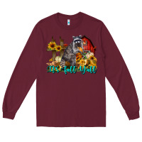 Burgundy It's Fall Y'all Long Sleeve Tee - LillyAllenDesigns