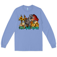 Colony Blue It's Fall Y'all Long Sleeve Tee - LillyAllenDesigns