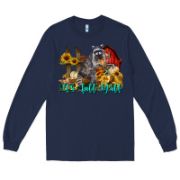 Navy It's Fall Y'all Long Sleeve Tee - LillyAllenDesigns
