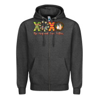 Charcoal Heather Xoxo the original love letters Easter Day Zipper Hoodie - HowdyJamesFarm