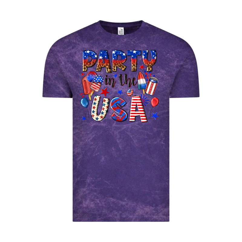 Party In The Usa Vintage Tee by NancyCooperArtShop | Teevron