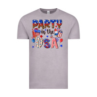 Vintage Zinc party in the usa Vintage Tee - NancyCooperArtShop