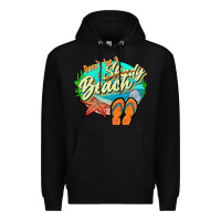 Black dont be a shady beach 2 Premium Hoodie - JahusDesignShop