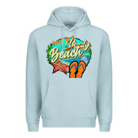 Blue Mist dont be a shady beach 2 Premium Hoodie - JahusDesignShop