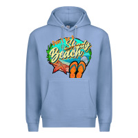 Colony Blue dont be a shady beach 2 Premium Hoodie - JahusDesignShop
