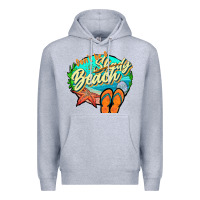 Heather Grey dont be a shady beach 2 Premium Hoodie - JahusDesignShop