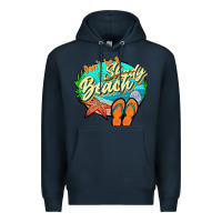 Navy dont be a shady beach 2 Premium Hoodie - JahusDesignShop