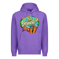 Purple dont be a shady beach 2 Premium Hoodie - JahusDesignShop