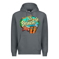 Rock dont be a shady beach 2 Premium Hoodie - JahusDesignShop