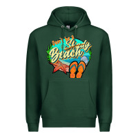 Sports Green dont be a shady beach 2 Premium Hoodie - JahusDesignShop