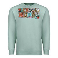 Seafoam school nurse Premium Sweatshirt - OliviaCreatesArt