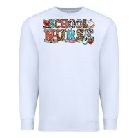 White school nurse Premium Sweatshirt - OliviaCreatesArt