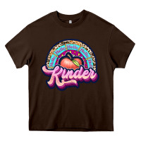 Chocolate Brown kinder Heavy Core Tee - JahusDesignShop