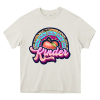 Cream kinder Heavy Core Tee - JahusDesignShop