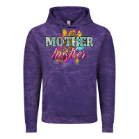 Cloud Purple mother hustler lightning bolt Vintage Hoodie - NancyCooperArtShop