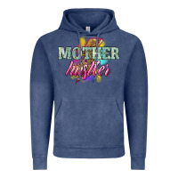 Vintage Denim mother hustler lightning bolt Vintage Hoodie - NancyCooperArtShop