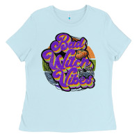 Baby Blue bad witch vibes Ladies Tee - JahusDesignShop