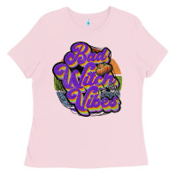 Bubblegum Pink bad witch vibes Ladies Tee - JahusDesignShop