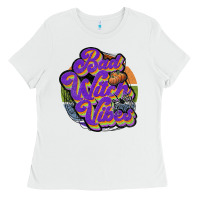 White bad witch vibes Ladies Tee - JahusDesignShop