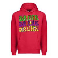 Cardinal Drink drank drunk Mardi Gras Premium Hoodie - HowdyJamesFarm