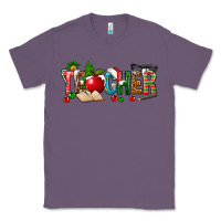 Lavender christmas teacher Classic Tee - NancyCooperArtShop