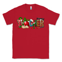 Red christmas teacher Classic Tee - NancyCooperArtShop