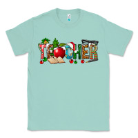 Seafoam christmas teacher Classic Tee - NancyCooperArtShop