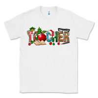 White christmas teacher Classic Tee - NancyCooperArtShop