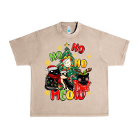 French Oak ho ho ho meow Urban Heavy Tee - MaliasSmallBusiness