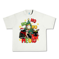 Pistachio ho ho ho meow Urban Heavy Tee - MaliasSmallBusiness