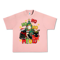 Salmon ho ho ho meow Urban Heavy Tee - MaliasSmallBusiness