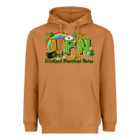 Meerkat LPN Licensed Practical Nurse St. Patrick's Day Heavyweight Hoodie - CowGirlArtShop