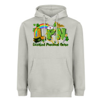 Moon Dust LPN Licensed Practical Nurse St. Patrick's Day Heavyweight Hoodie - CowGirlArtShop