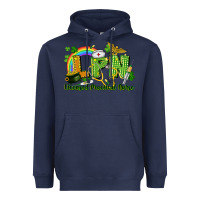 Navy LPN Licensed Practical Nurse St. Patrick's Day Heavyweight Hoodie - CowGirlArtShop