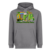 Storm LPN Licensed Practical Nurse St. Patrick's Day Heavyweight Hoodie - CowGirlArtShop