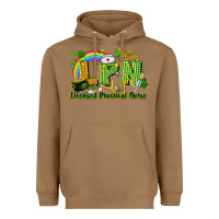 Toasted Coconut LPN Licensed Practical Nurse St. Patrick's Day Heavyweight Hoodie - CowGirlArtShop