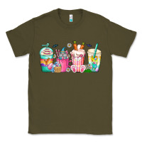 Army Green easter day coffee gnome Classic Tee - CowhideDigitalArt