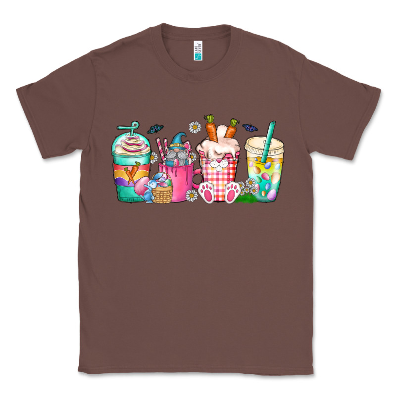 Easter Day Coffee Gnome Classic Tee by CowhideDigitalArt | Teevron
