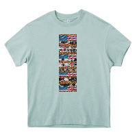 Arona usa flag and western patterns  penwraps Heavy Core Tee - Artiststas